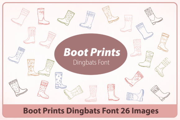 Boot Prints: A Playful Font for Memorable Branding