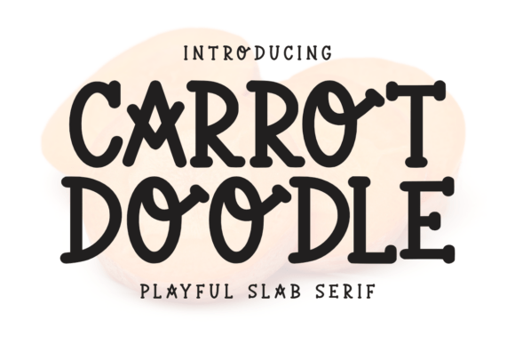 Carrot Doodle Font for Creative Projects
