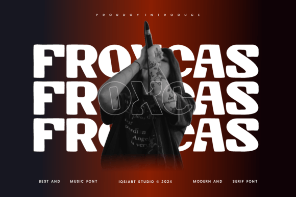 Froxcas: The Bold Typeface That Elevates Your Brand