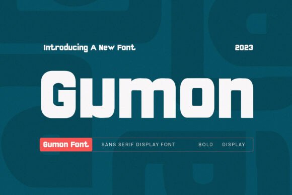 Gumon: The Bold Sans Serif Font for High-Impact Campaigns