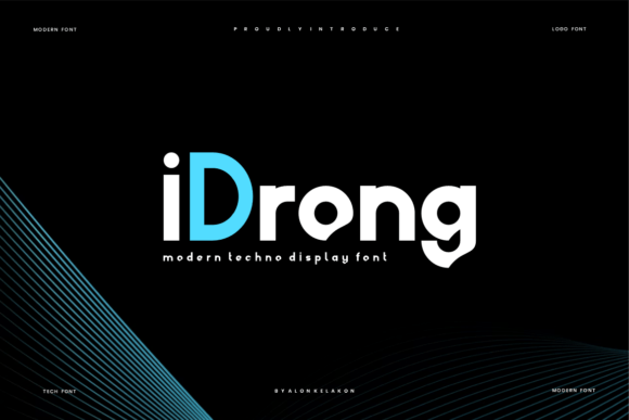 Idrong: A Bold Serif Typeface for Modern Web Design