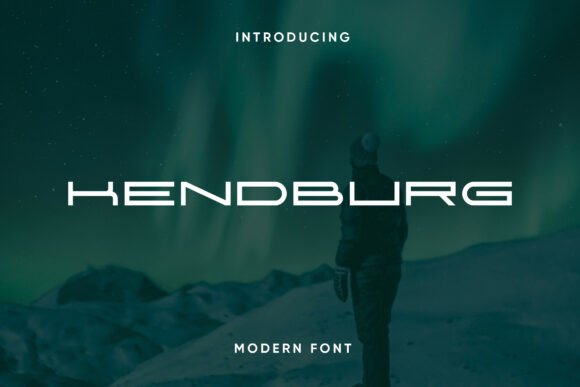 Kendburg: A Confident Sans Serif Font for Editorial Design
