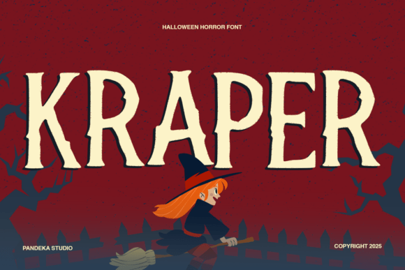 Kraper: A Spooky Serif Font for Web Design