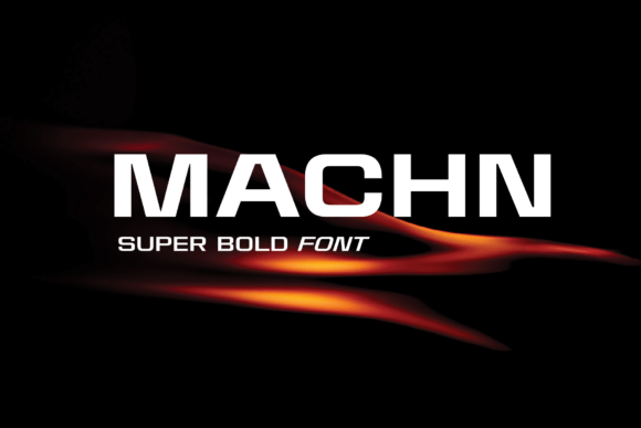 Machn: A Bold Sans Serif Typeface for Modern Web Design