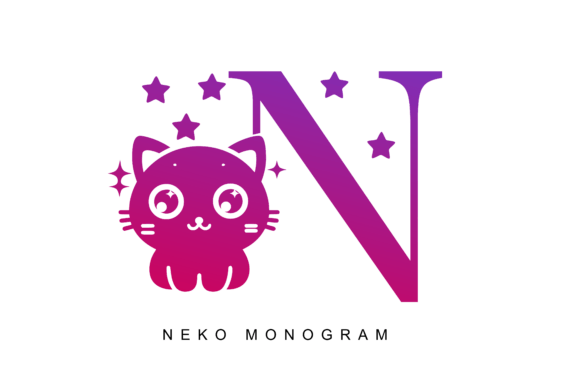 Neko Monogram: A Script Typeface for Modern Web Design