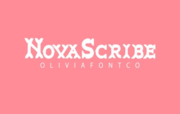 Novascribe: A Bold Serif Font for Campaign Headlines