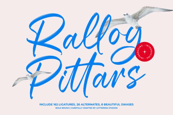 Ralloy Pittars: A Bold Script Font for Branding