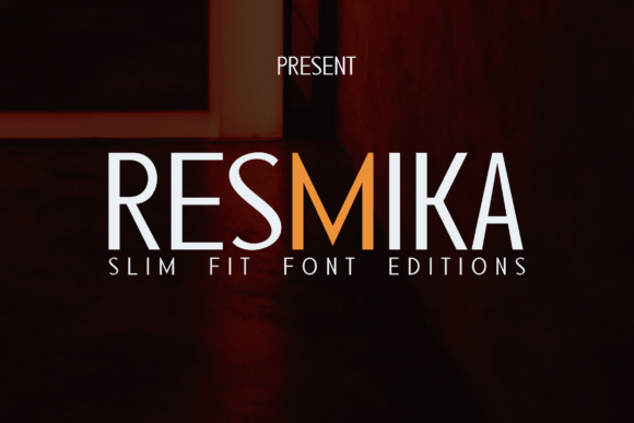 Resmika: A Modern Sans Serif Typeface for Editorial Design
