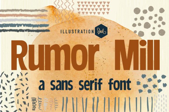Rumor Mill: A Bold Sans Serif for Creative Projects