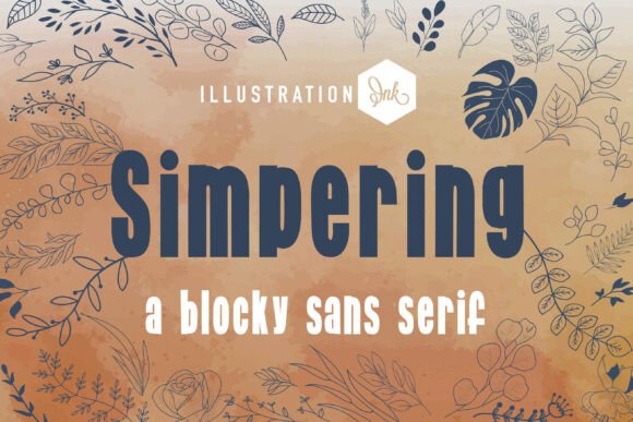 Simpering: A Hand-Crafted Sans Serif for Editorial Design