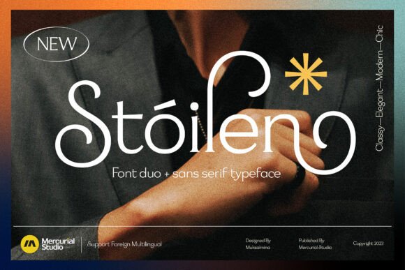 Stoilen: A Refined Font for Elegant Branding