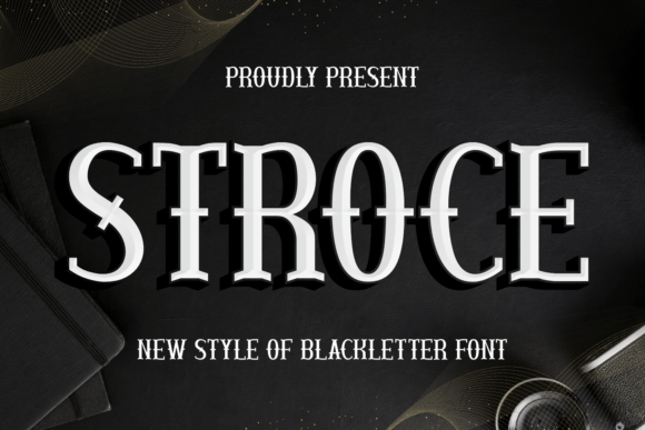 Stroce: A Bold Typeface for Branding