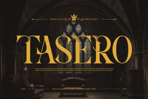 Tasero: A Bold Serif for Digital Campaigns
