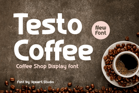 Testo Coffee: A Bold Sans Serif for Creative Projects