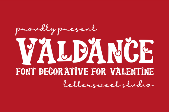 Valdance: A Playful Decorative Font for Editorial Design