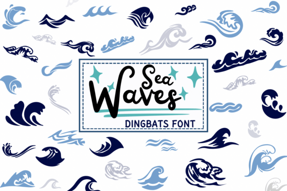 Waves Sea: A Creative Font for Business Branding